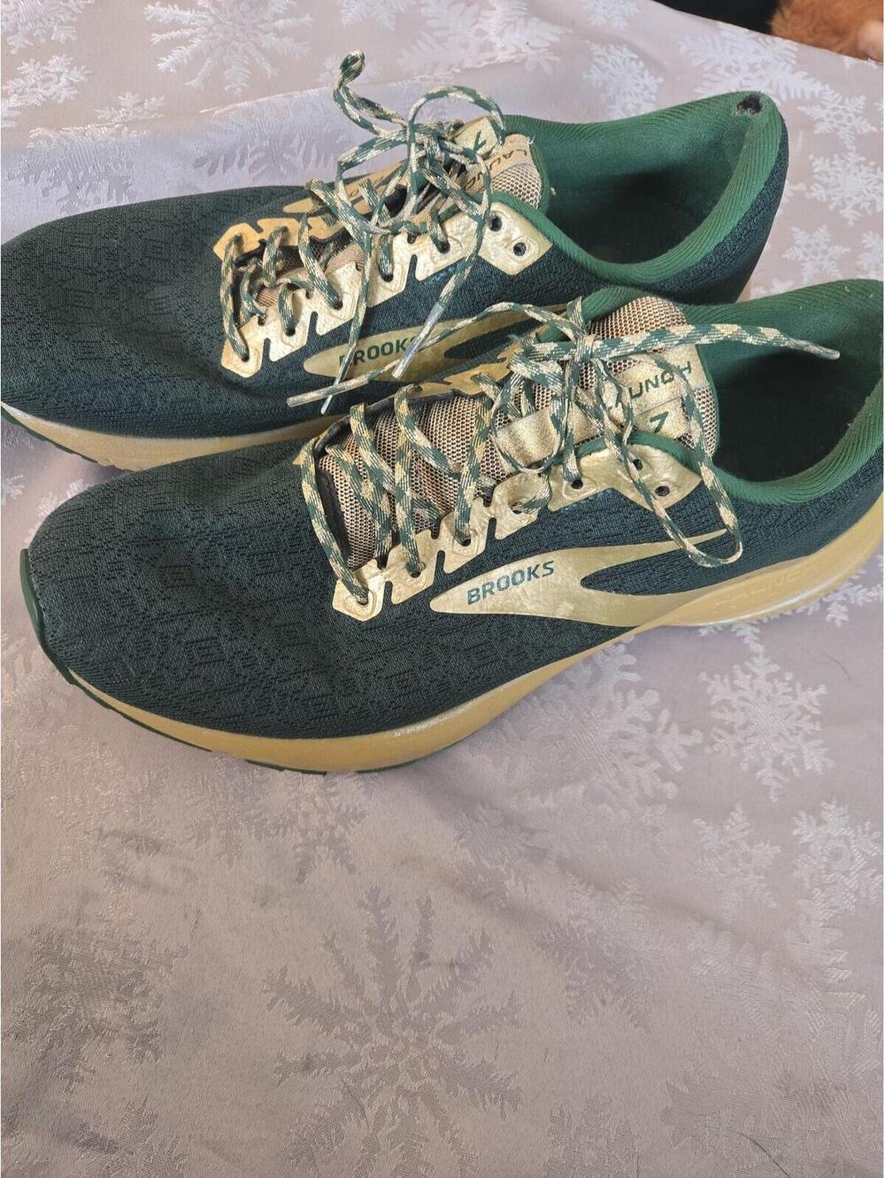 Brooks Launch 7 St. Patrick's Day Edition Running Shoes - Men's Size 10.5 - Picture 6 of 7